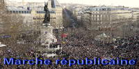 MARCHE REPUBLICAINE - Immense succès populaire de 4 millions de personnes